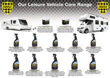 Protex Caravan & Motorhome Advanced Complete Cleaning Kit - Hi Foam Cleaner Concentrate 1 Ltr., Protective Seal & Shine 1 Ltr., Spirt Glass Cleaner 750ml & Plastic & Rubber Spray 750ml
