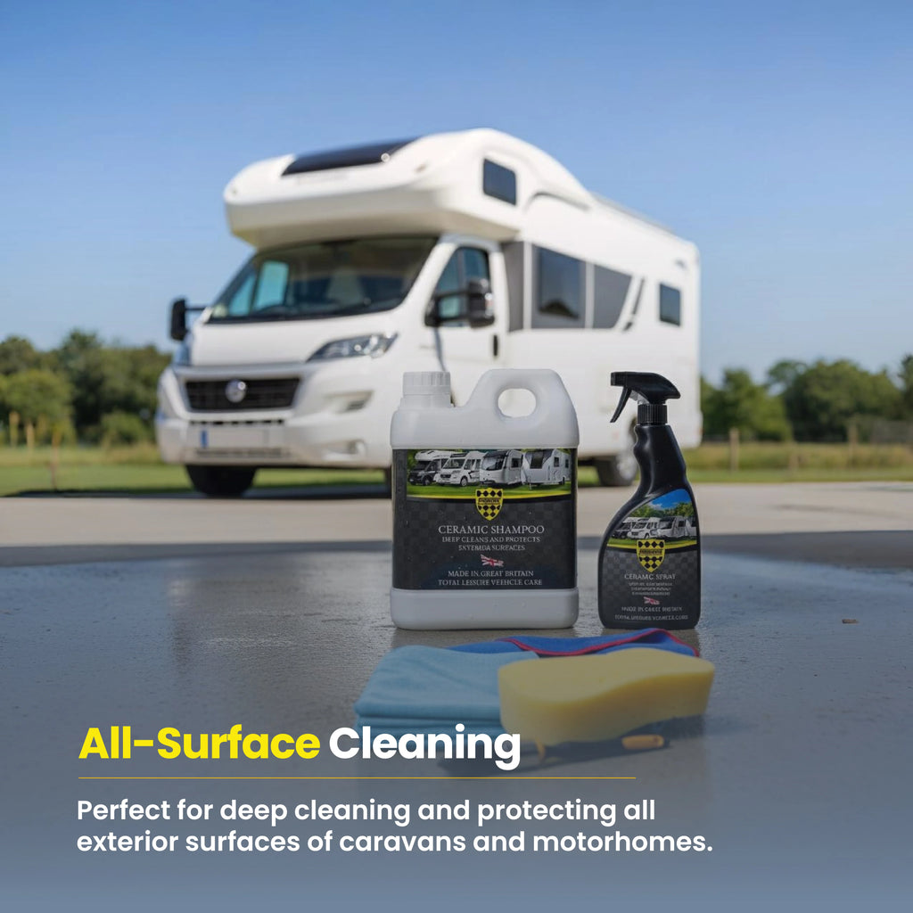 Protex Car Ceramic Shampoo & Spray Complete Kit