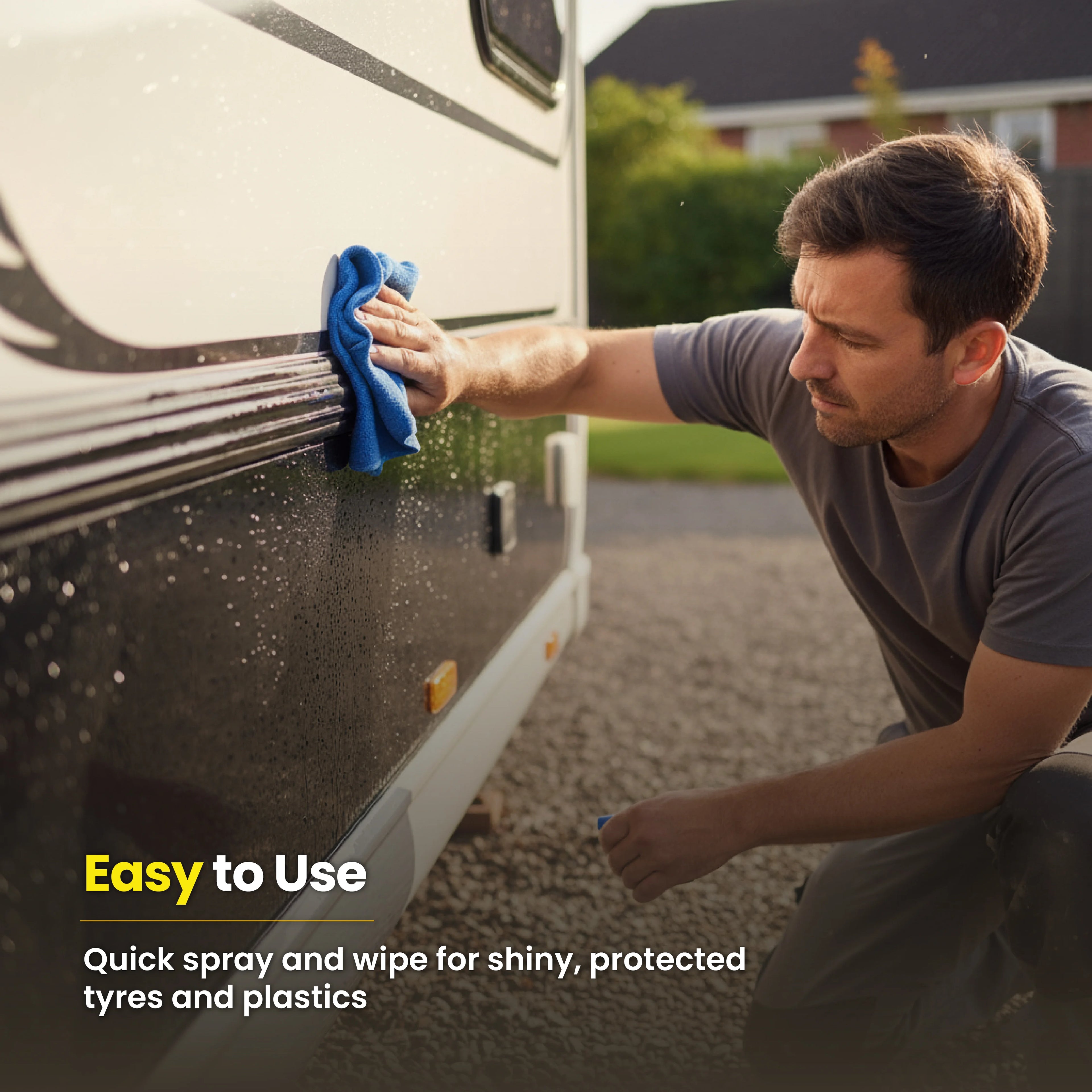 Protex Caravan & Motorhome Plastic & Rubber Spray 750ml