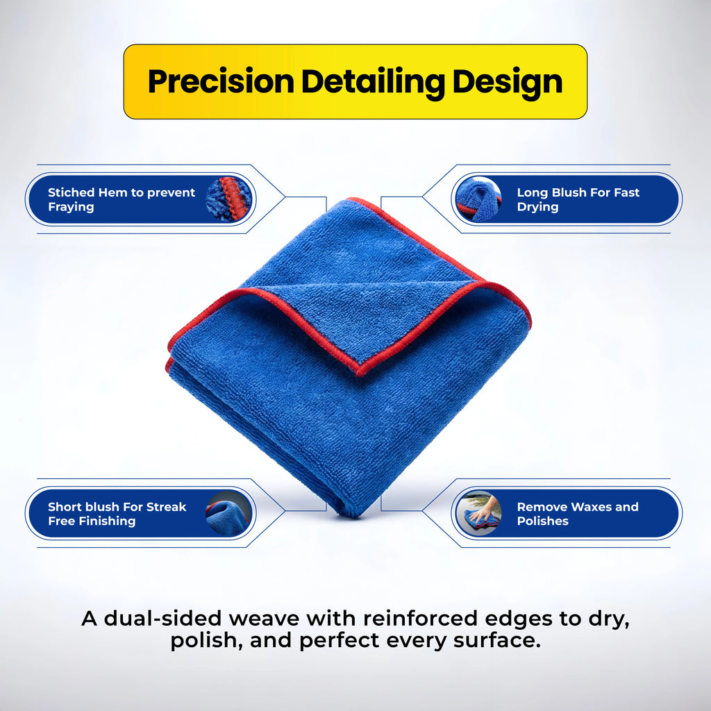 Protex Extra Large Super Absorbent 550gsm Microfiber Drying Towel 60 x 90 cm (2 Pack)