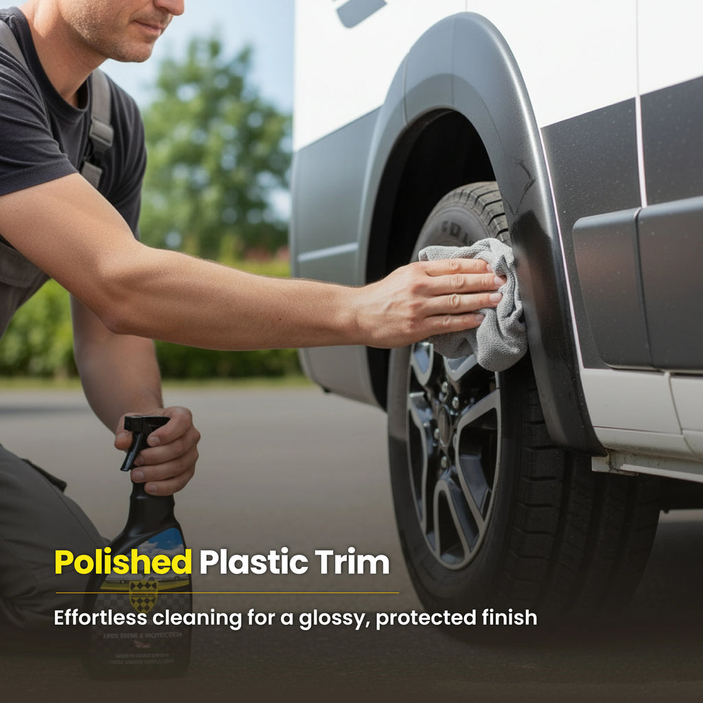 Protex Caravan & Motorhome Plastic & Rubber Spray 750ml