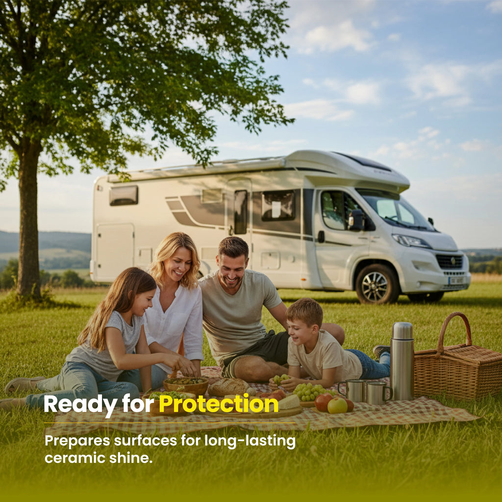 Protex Caravan & Motorhome Ceramic Shampoo & Spray Advanced Complete Kit