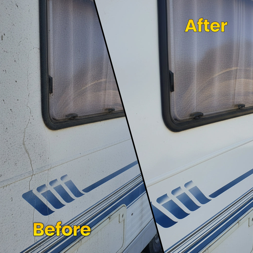 Protex Caravan & Motorhome Cleaning Kit - Hi Foam Cleaner Concentrate 1 Ltr. & Protective Seal & Shine 1 Ltr.