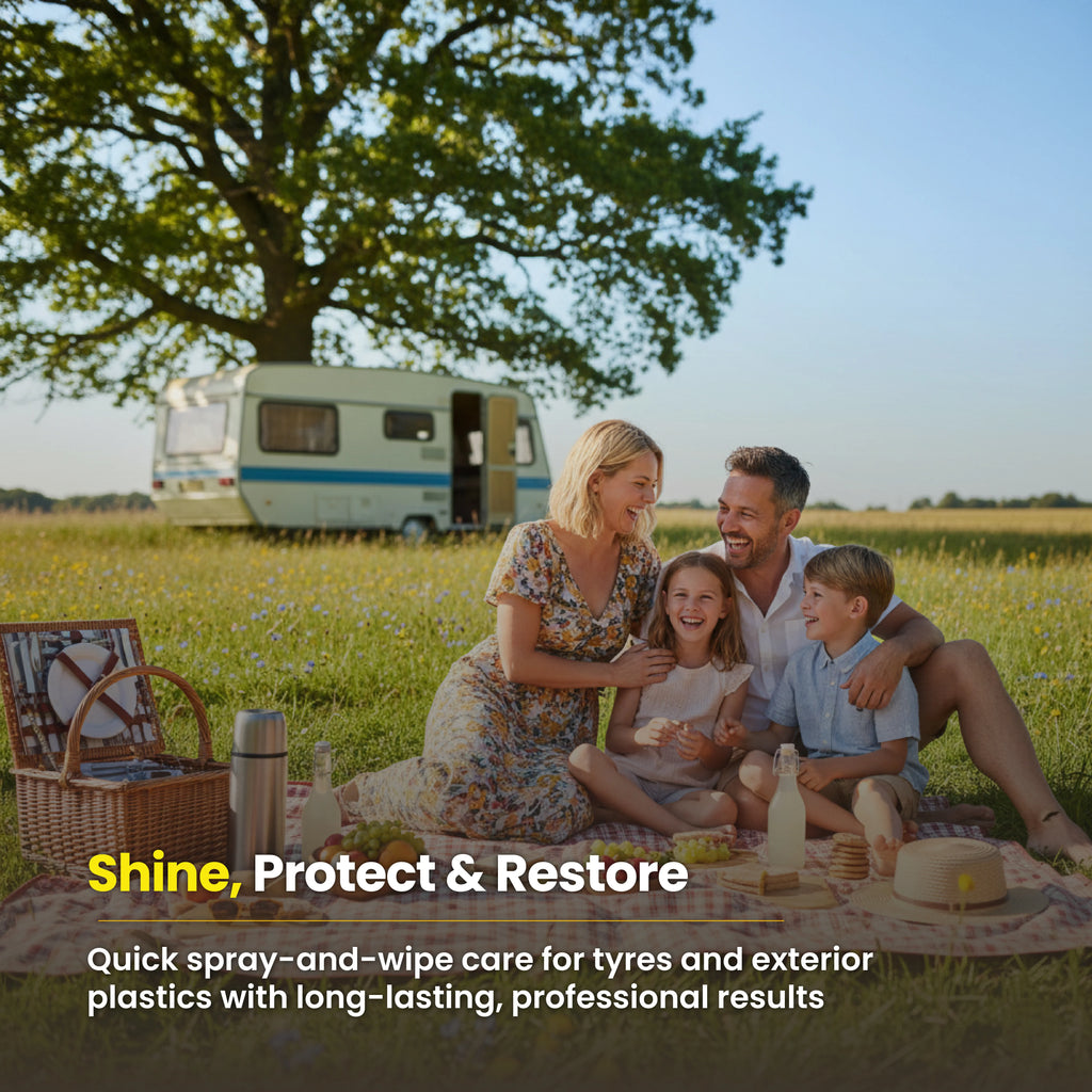 Protex Caravan & Motorhome Plastic & Rubber Spray 750ml
