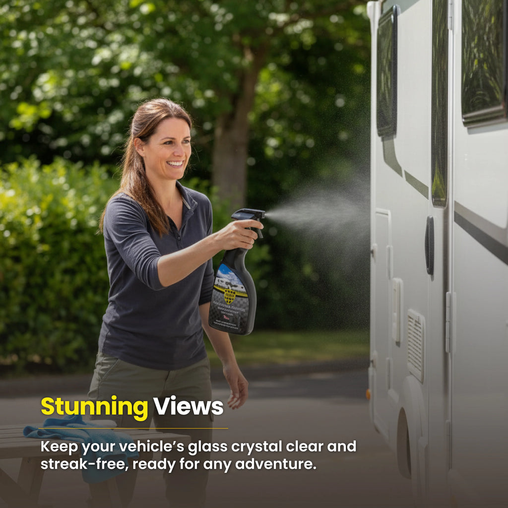 Protex Caravan & Motorhome Spirt Glass Cleaner 750ml