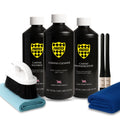Protex Convertible Soft Top Canvas Cleaner/Restorer(BLACK)/Waterproofer 1Ltr. - COMPLETE KIT