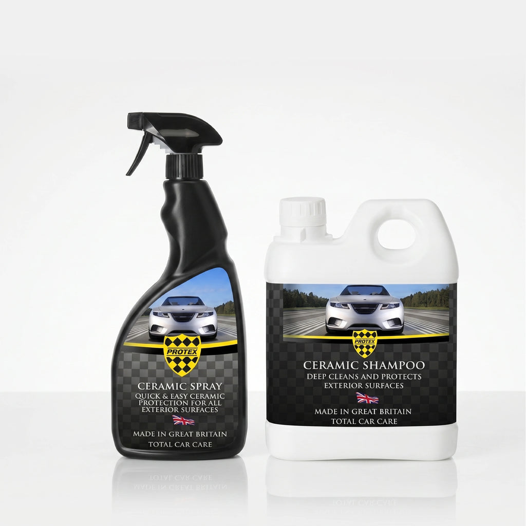 Protex Car Ceramic Shampoo & Spray Kit