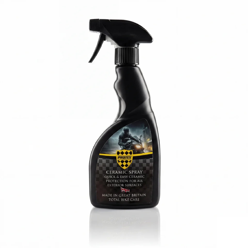 Protex Rapid Ceramic Spray Coating – Ultra Hydrophobic Paint Sealant & Detailer Spray for Motorcycles, Bikes & Cars – Maximum Gloss & Shine, Durable Paint Protection, Water Beading Action – 500ml