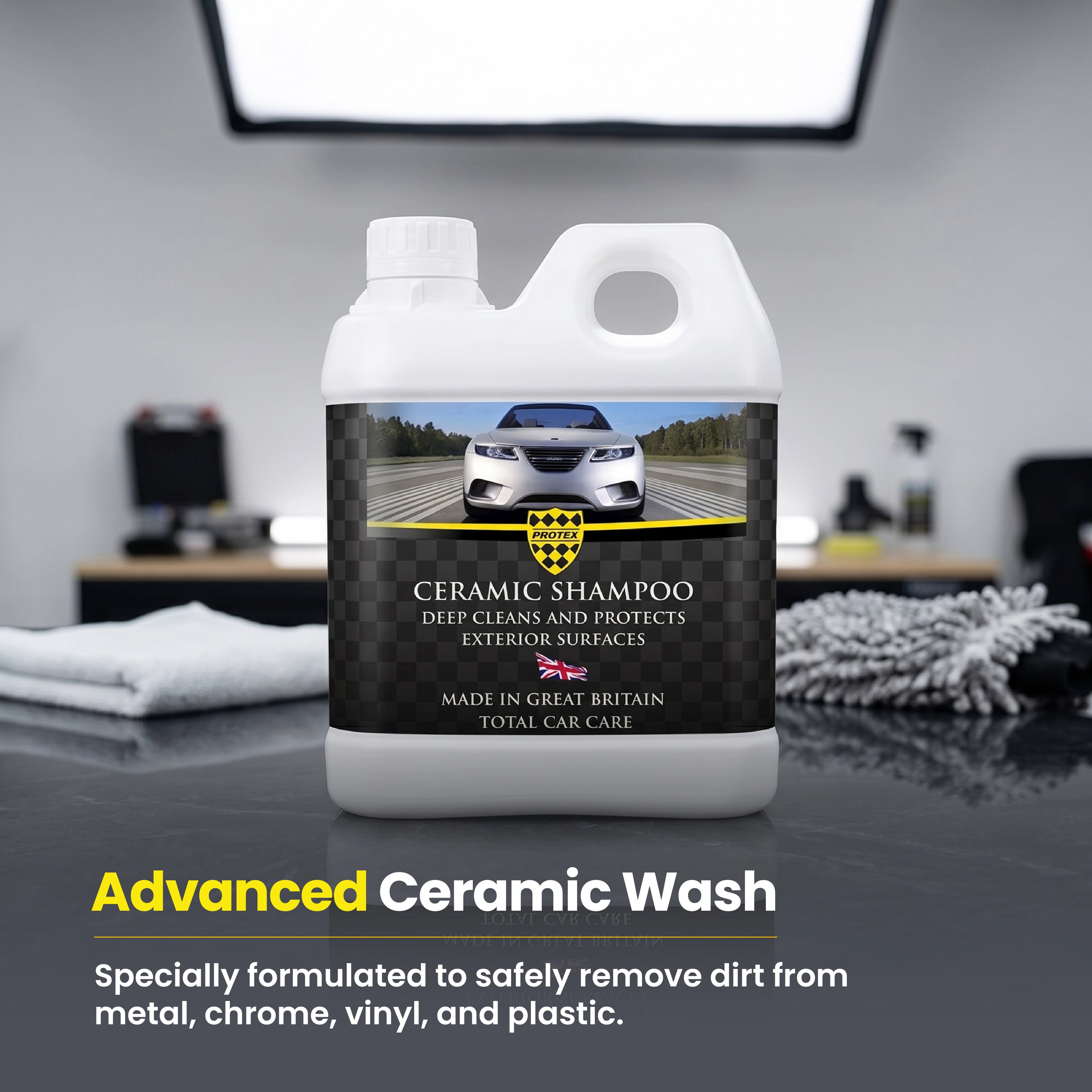 Protex Car Ceramic Shampoo 1 Ltr.