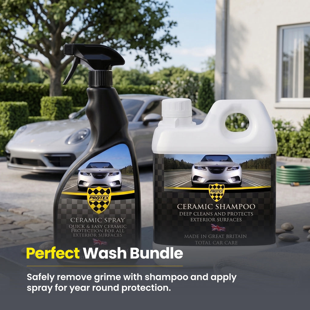 Protex Car Ceramic Shampoo & Spray Kit