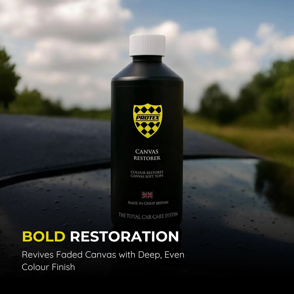 Protex Convertible Soft Top Canvas Restorer DARK BLUE 500ml