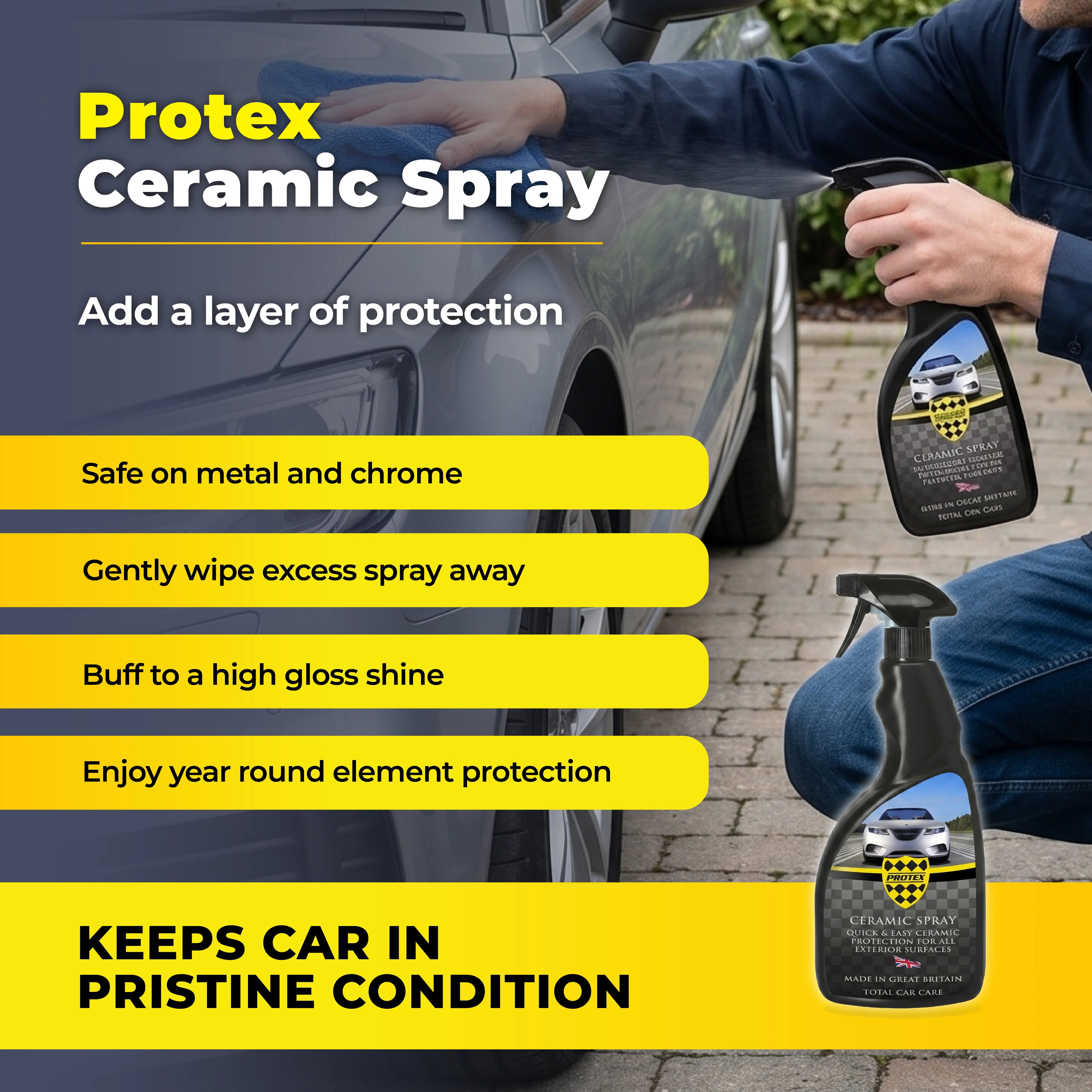 Protex Car Ceramic Spray 750ml