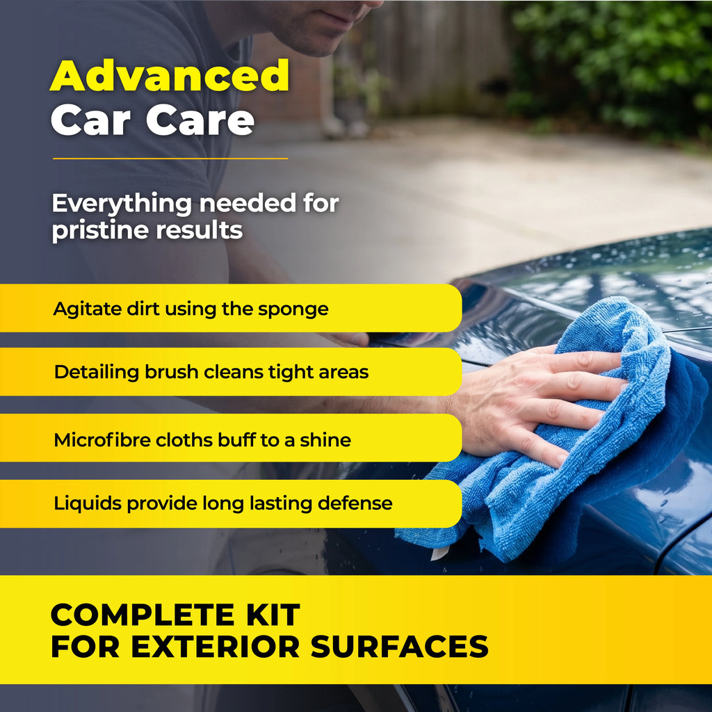 Protex Car Care Ceramic Shampoo & Spray Advanced Complete Kit
