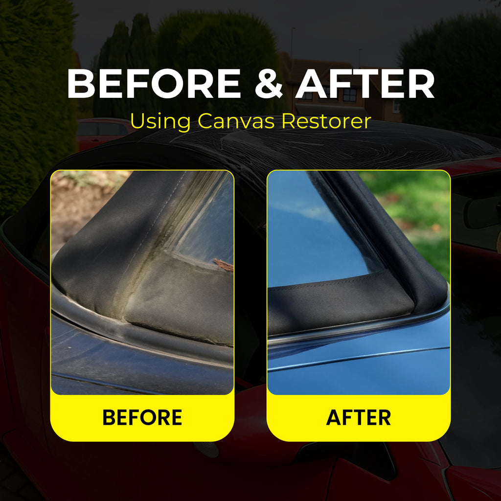 Protex Convertible Soft Top Canvas Restorer - Burgundy 1Ltr.