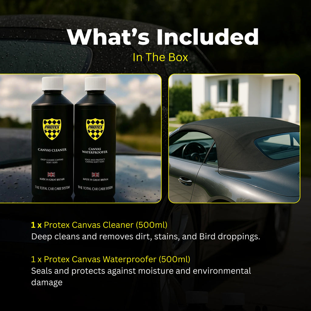 Protex Convertible Soft Top Canvas Cleaner & Waterproofer 500ml