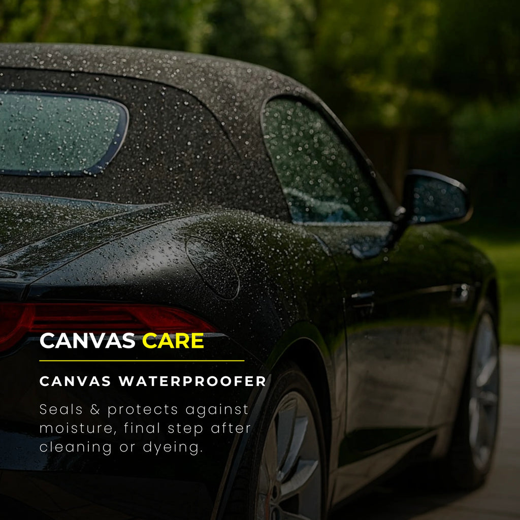 Protex Convertible Soft Top Canvas Cleaner & Waterproofer 500ml - BRUSH KIT