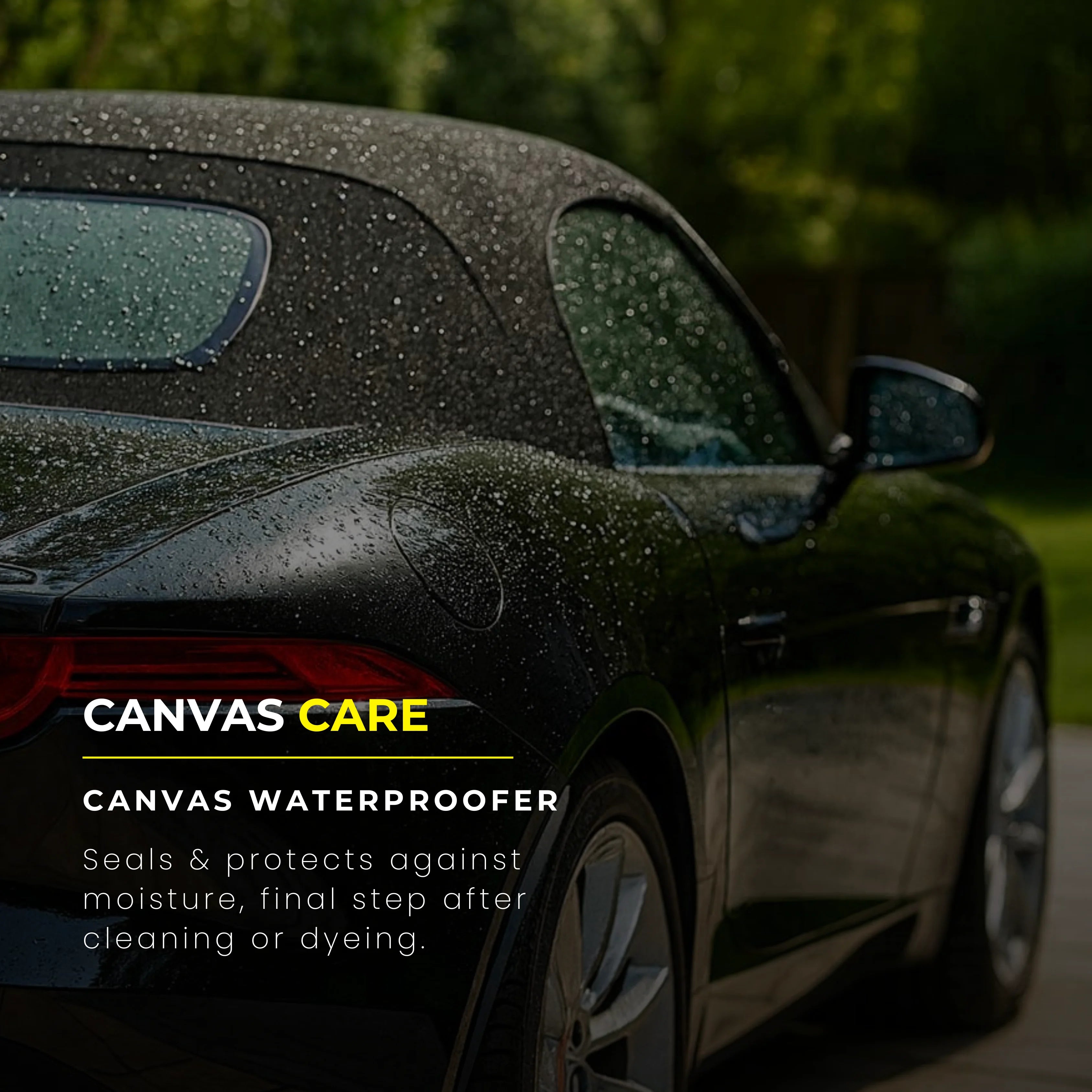 Protex Convertible Soft Top Canvas Cleaner & Waterproofer 500ml - BRUSH KIT