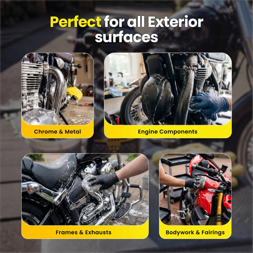 Protex Rapid Ceramic Spray Coating – Ultra Hydrophobic Paint Sealant & Detailer Spray for Motorcycles, Bikes & Cars – Maximum Gloss & Shine, Durable Paint Protection, Water Beading Action – 500ml