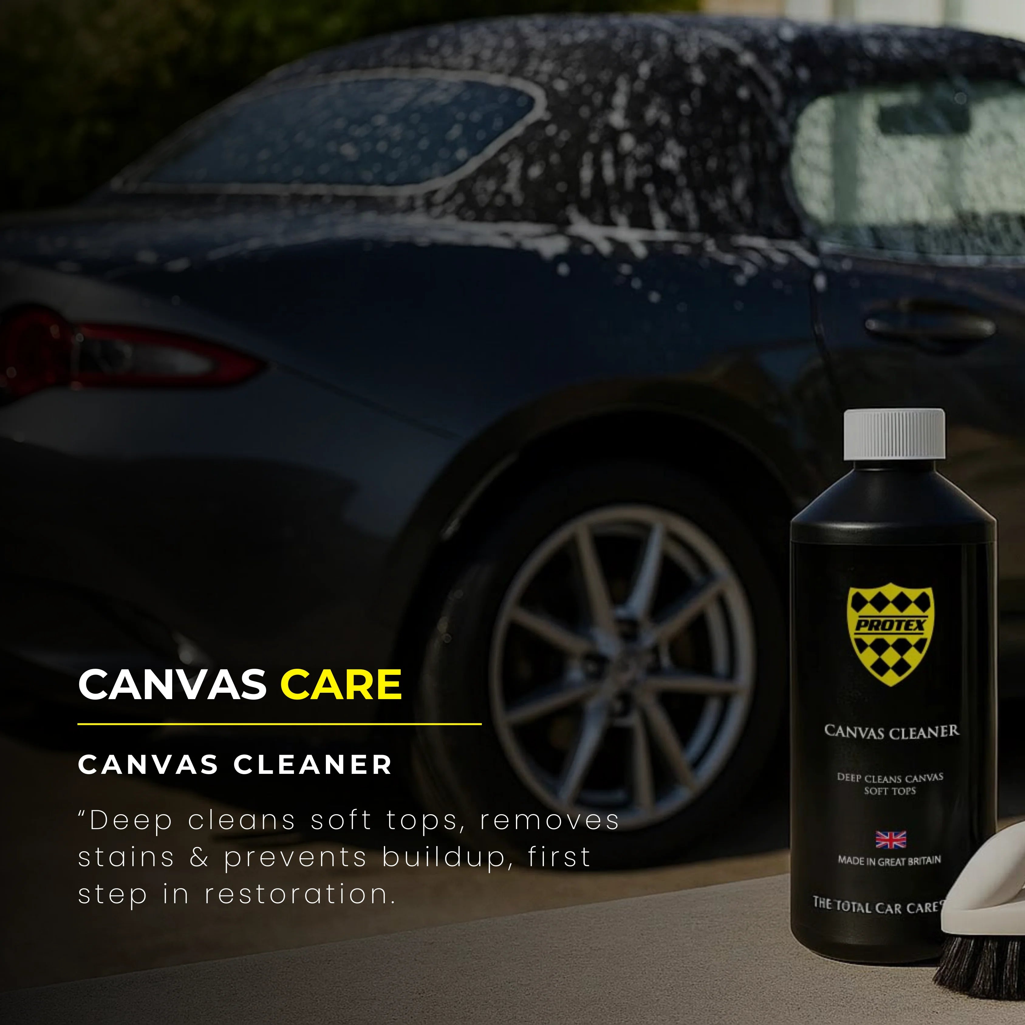 Protex Convertible Soft Top Canvas Cleaner 500ml