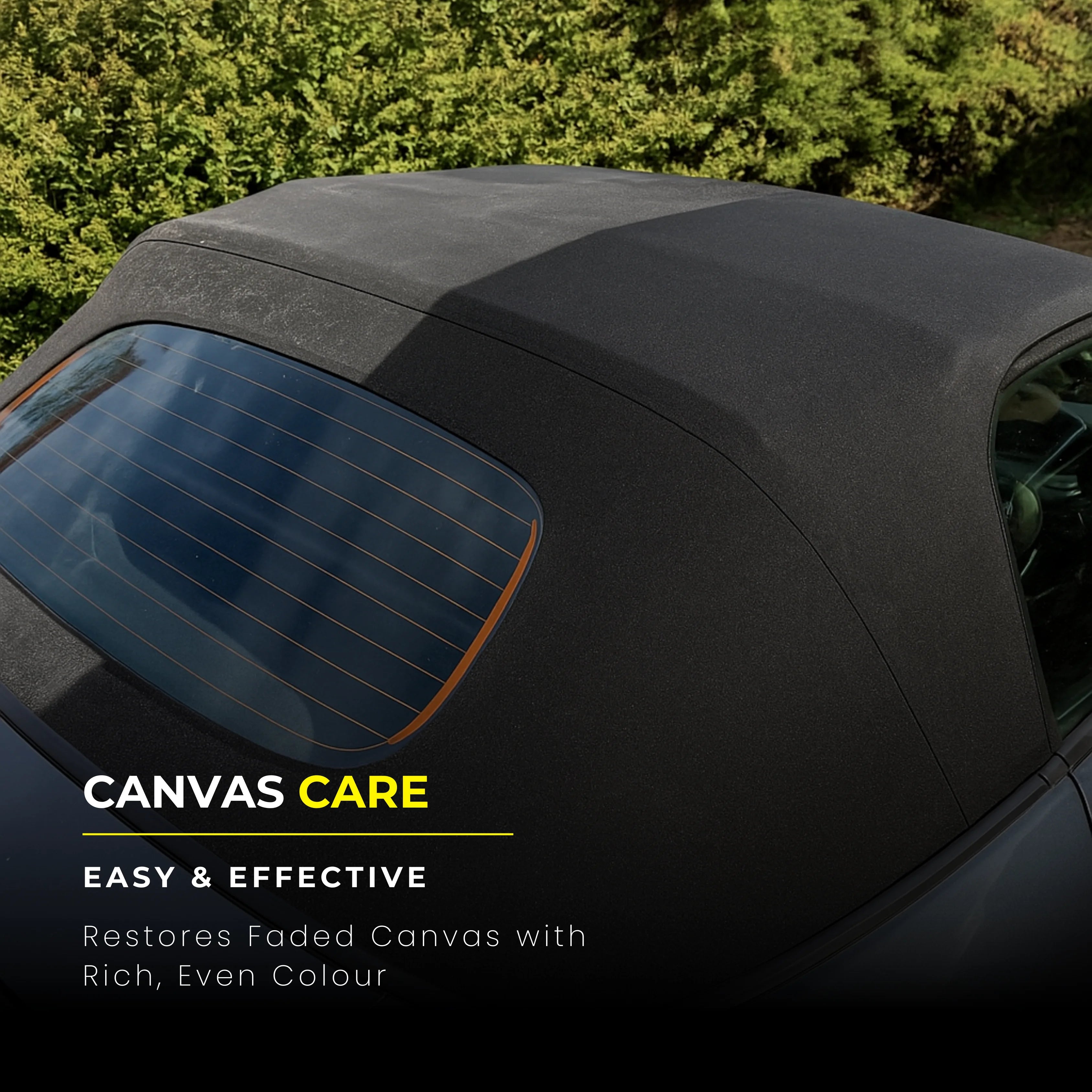 Protex Convertible Soft Top Canvas Restorer BLACK 500ml