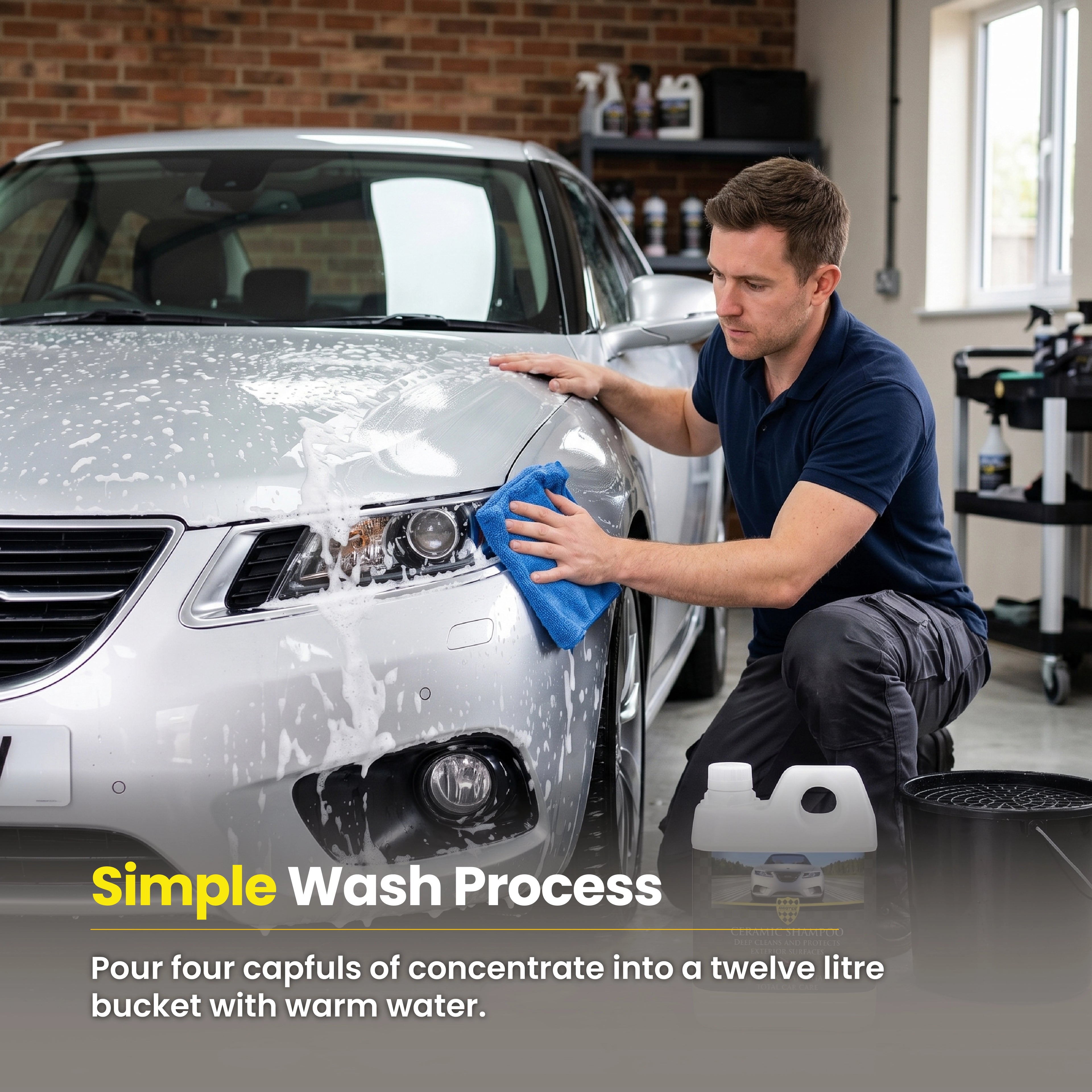 Protex Car Ceramic Shampoo 1 Ltr.
